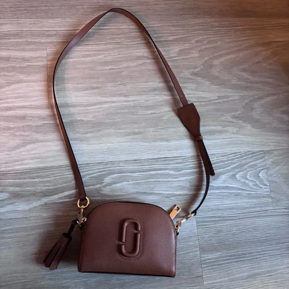 MARC JACOBS Shutter Camera Bag Argan Oil Brown - Picture 4 of 11